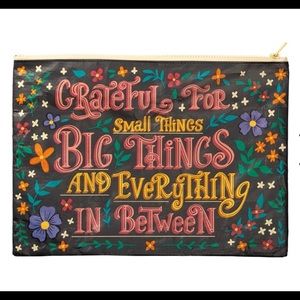 Large file zipper pouch make up folder bag inspirational